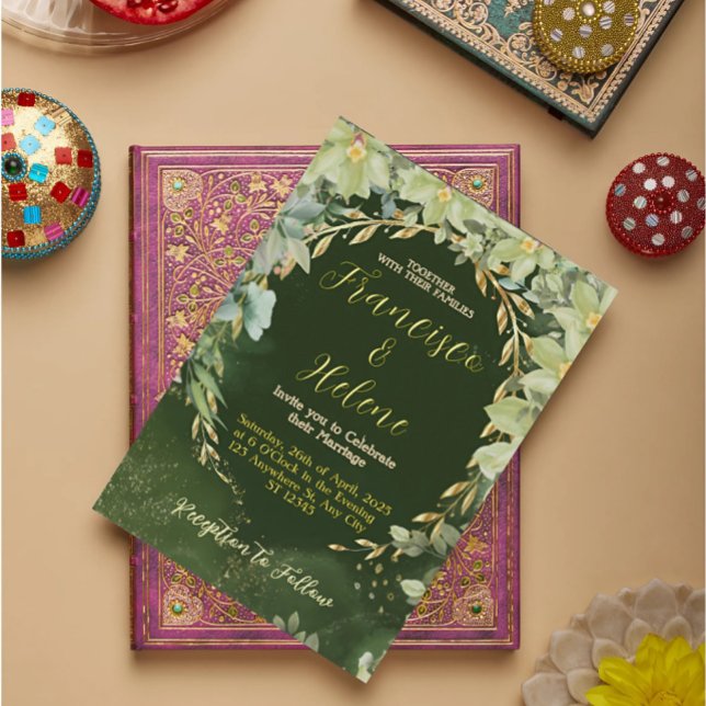 Garden Wedding Invitation (Creator Uploaded)