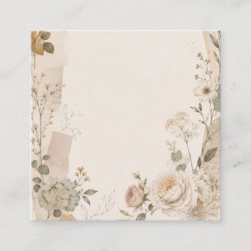 Garden Wedding Invitation with Natural