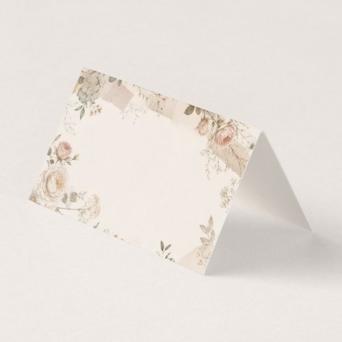 Garden Wedding Invitation with Natural