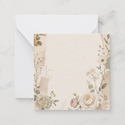 Garden Wedding Invitation with Natural