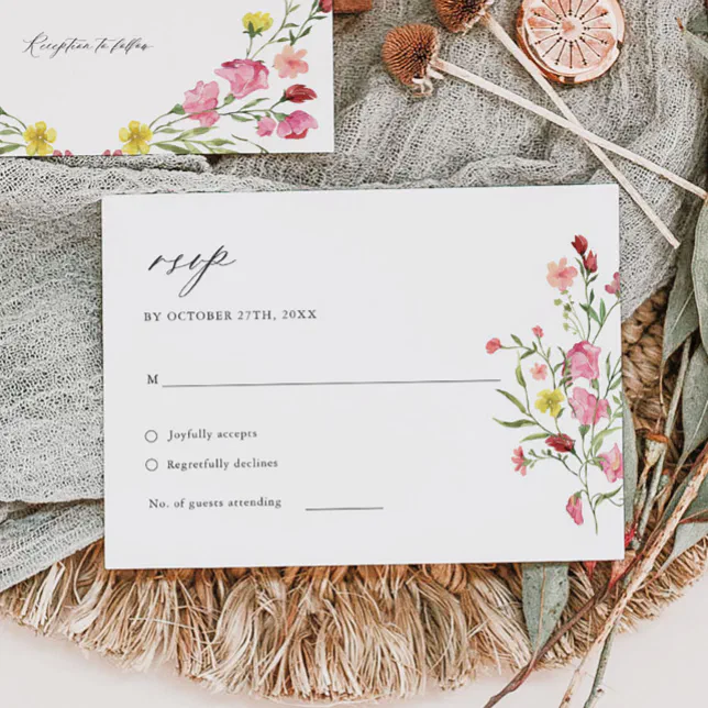 rsvp wedding cards free template