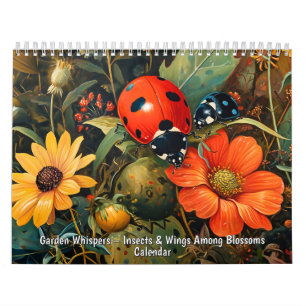 Garden Whispers – Insects & Wings Among Blossoms Calendar