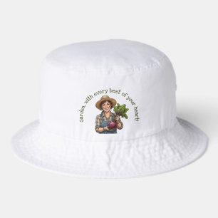 Garden With Every Beet of Your Heart Bucket Hat