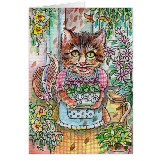 Gardener Cat Cards (Front)