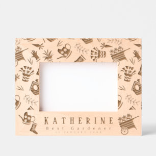 Gardener engraved frames