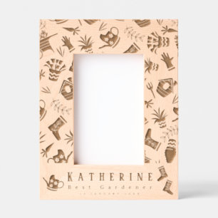 Gardener engraved frames