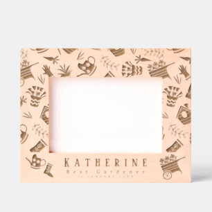 Gardener engraved frames
