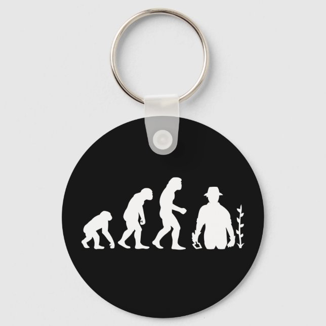 Gardener Evolution Keychain (Front)