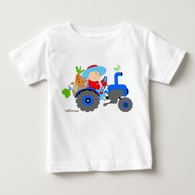 Gardener Farmer baby boy T-Shirt (Front)