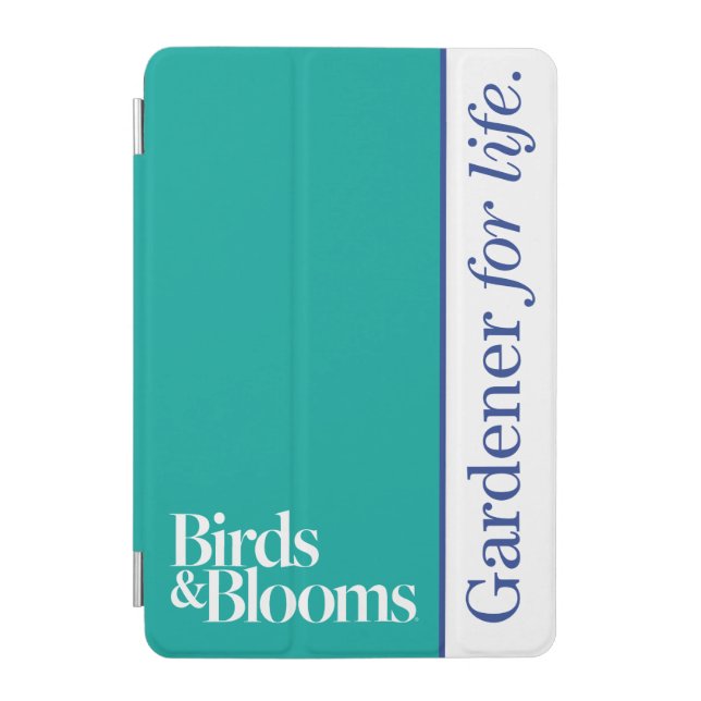 Gardener for Life iPad Mini Cover (Front)
