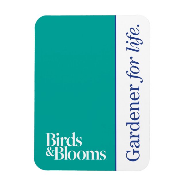 Gardener for Life Magnet (Vertical)