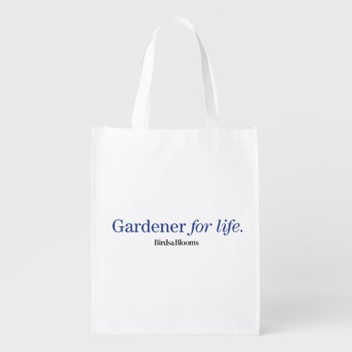 Gardener for Life Reusable Grocery Bag