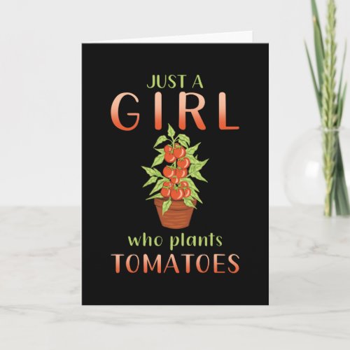 Gardener Gardener Tomato Plants Saying Gift Card