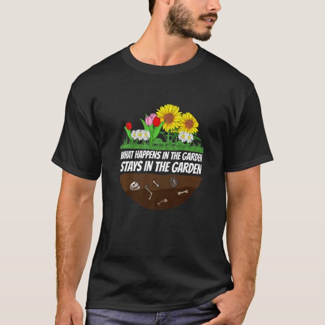 Gardener  Gardening T-Shirt (Front)