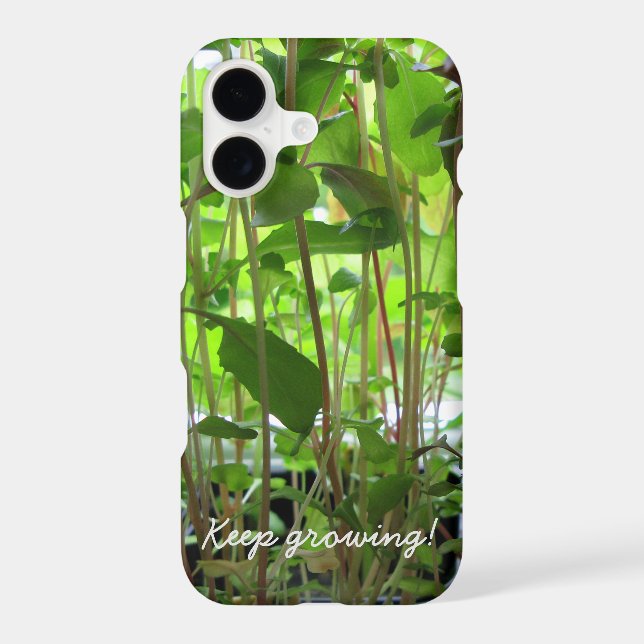 Gardener Keep Growing Case-Mate iPhone Case (Back)
