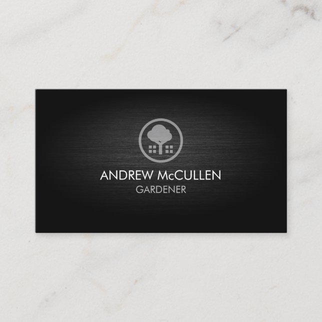 Gardener Landscaper Business Card (Front)