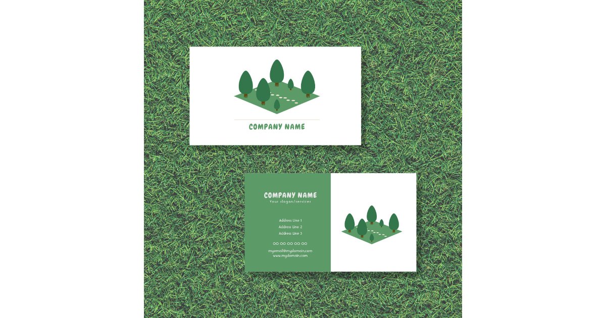 Gardener & Landscaper Business Card | Zazzle