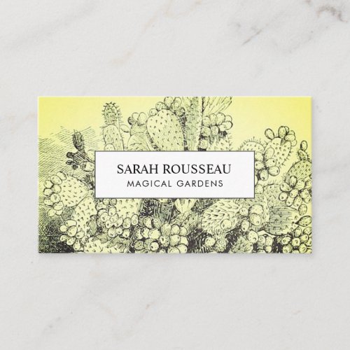 Gardener Landscaper Business Card