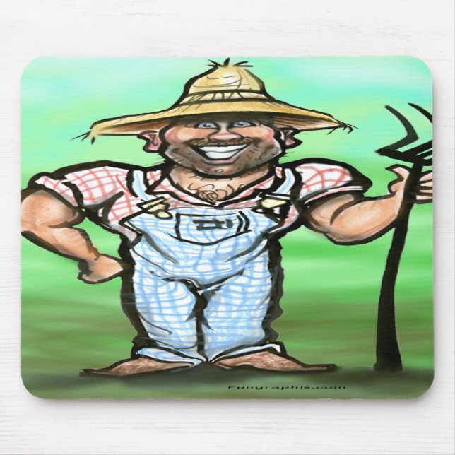 Gardener Mouse Pad (Front)