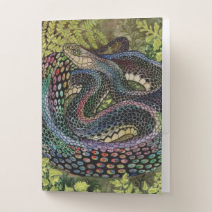 Gardener Snake Study Beyond the Skin Pocket Folder