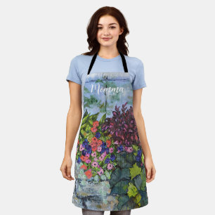 Gardener's Art Dream Apron Summer Flowers