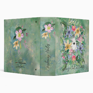Gardener's Companion Journal, Notebook & Scrapbook 3 Ring Binder