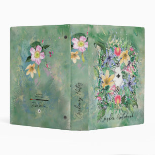 Gardener's Companion Journal, Notebook & Scrapbook Mini Binder