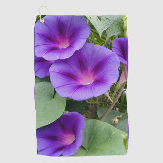 Gardener's Delight Morning Glory Golf Towel
