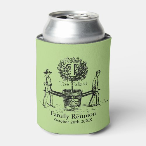 Gardeners Family Reunion Can Cooler custom Name