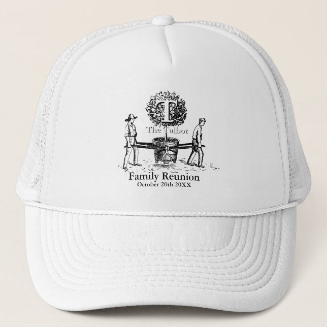 Gardeners Family Reunion personalized Trucker Hat (Front)