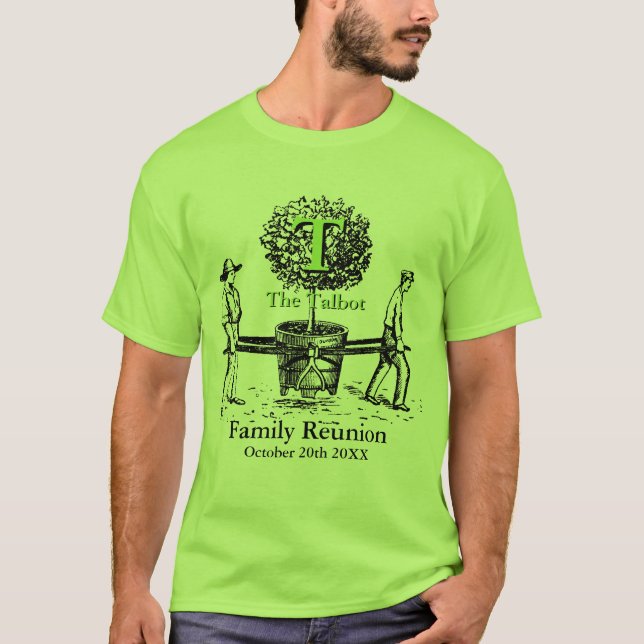 Gardeners Family Reunion tee custom Name (Front)