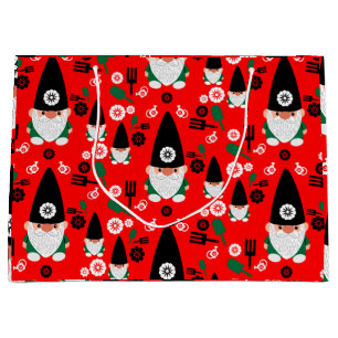 Gardeners Gnome Gift Large Gift Bag
