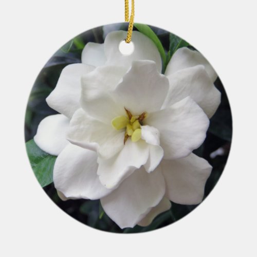 Gardenia Ceramic Ornament