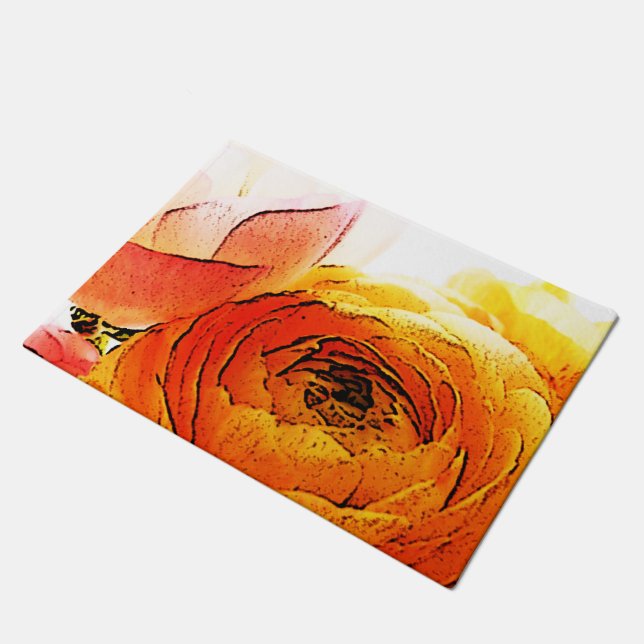 Gardenia Doormat (Angled)