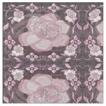 Gardenia Flora Pattern Fabric