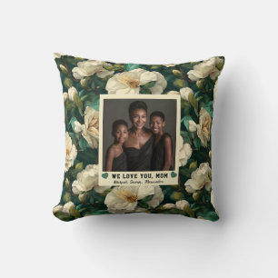 Gardenias Bouquet Mother In Law Indoor Western Throw Pillow