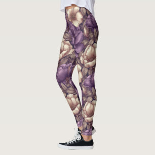Gardenias Flower Athletic Gardenias Floral Best Leggings