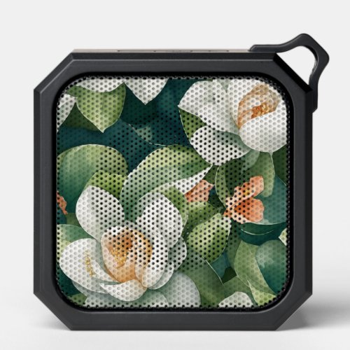 Gardenias pattern bluetooth speaker