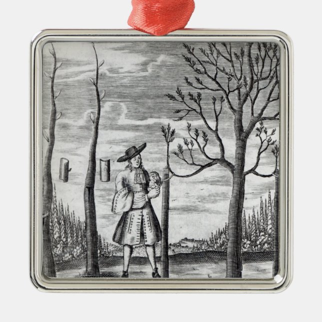 Gardening and Plant Maladies Metal Ornament (Front)