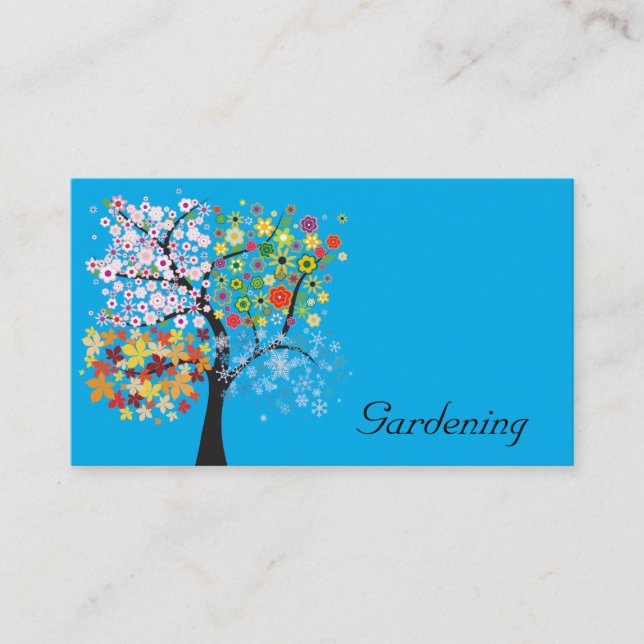 Gardening Business Card (Front)