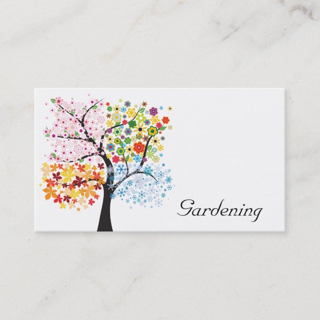 Gardening Business Card (Front)