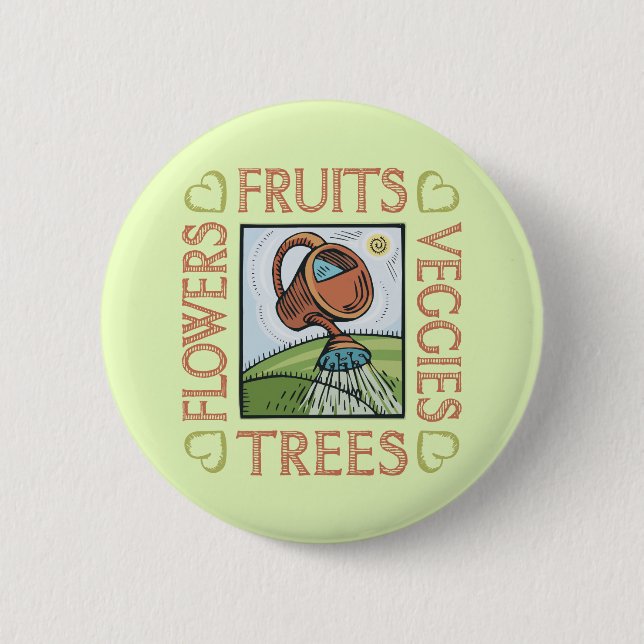 Gardening Button (Front)