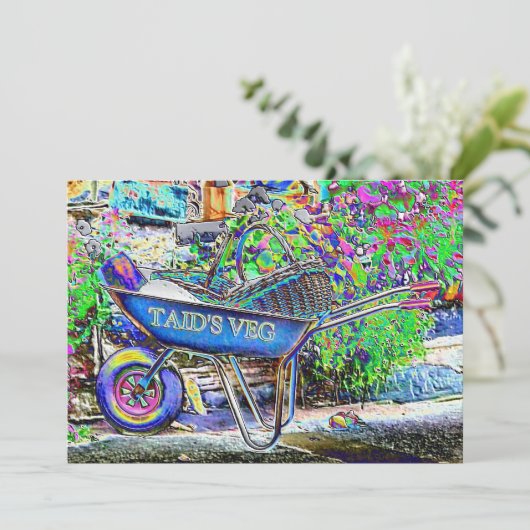 GARDENING CARD (Standing Front)