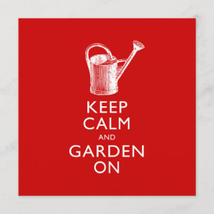 Gardening Club Event, Gardener's Birthday Invitation