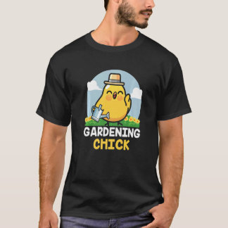 Gardening Cute Sweet Hobby Plants Farm Animals Ch T-Shirt
