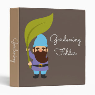 gardening folder garden gnome