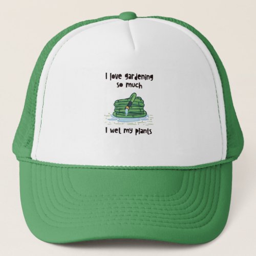 Gardening Garden Hose Trucker Hat