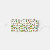Gardening Garden Tools, Vegetables Flowers Adult Cloth Face Mask (Front, Folded)