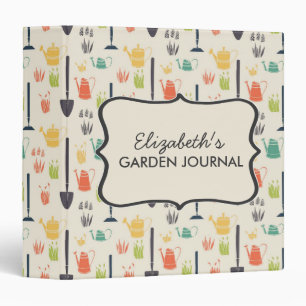 Gardening Gardener Personalized Binder