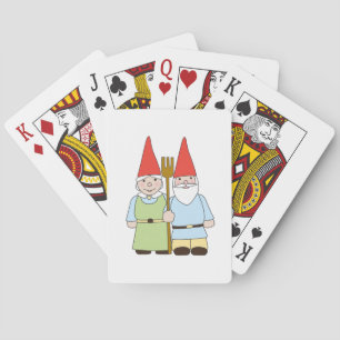 Gardening Gnomes Poker Cards